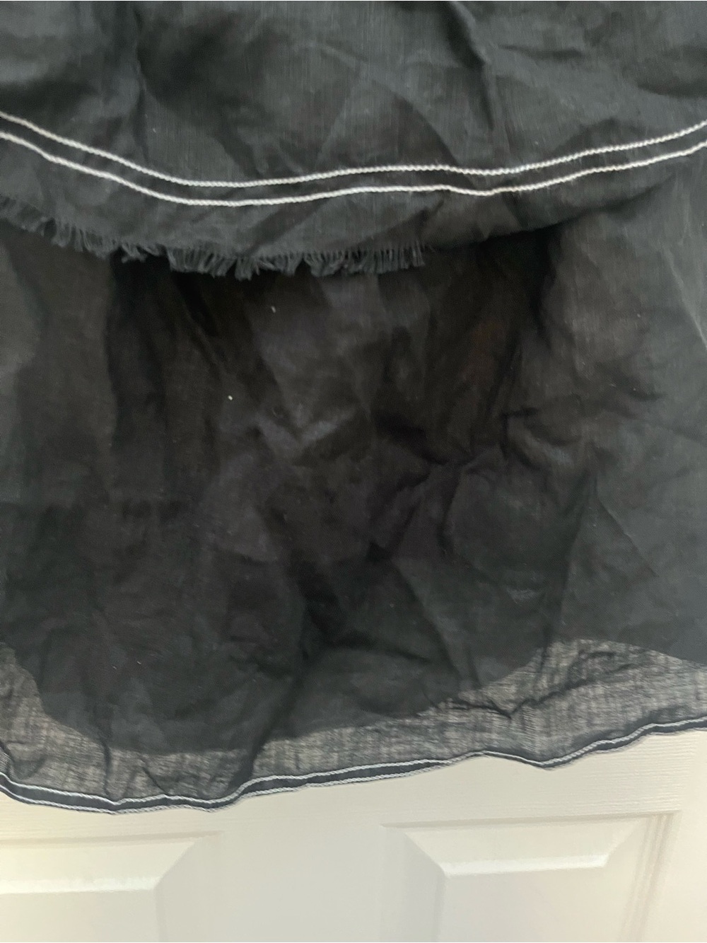 STATE Black Off-Shoulder Ruffle Tunic - Picture 4 of 10